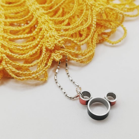 Magical Mouse Knitting Needle Necklace
