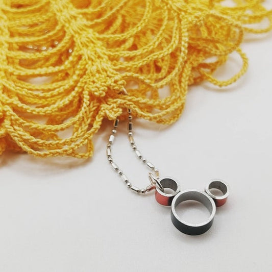 Magical Mouse Knitting Needle Necklace